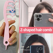 Fluffy Z Shape Hair Slit Comb