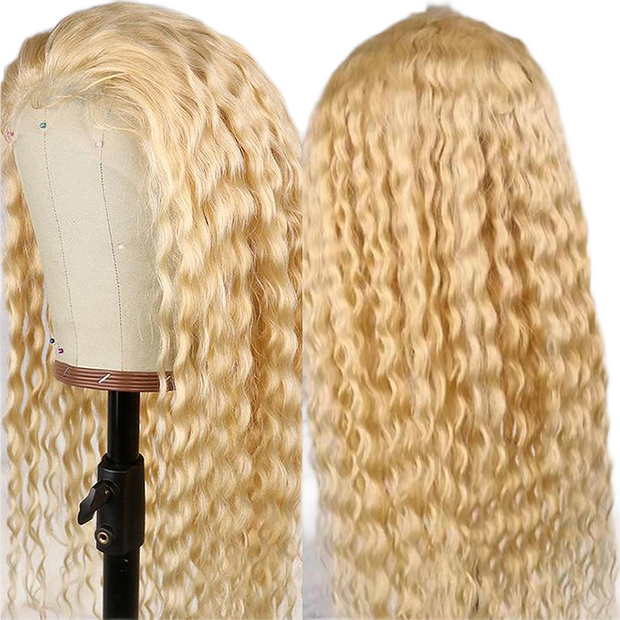 613 Water Wave Lace Frontal Wigs